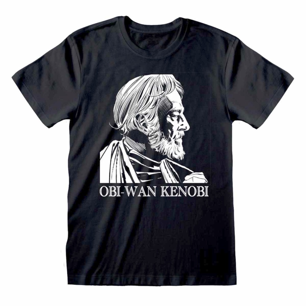 Disney Star Wars - Classic Kenobi Herren T-Shirt - Schwarz
